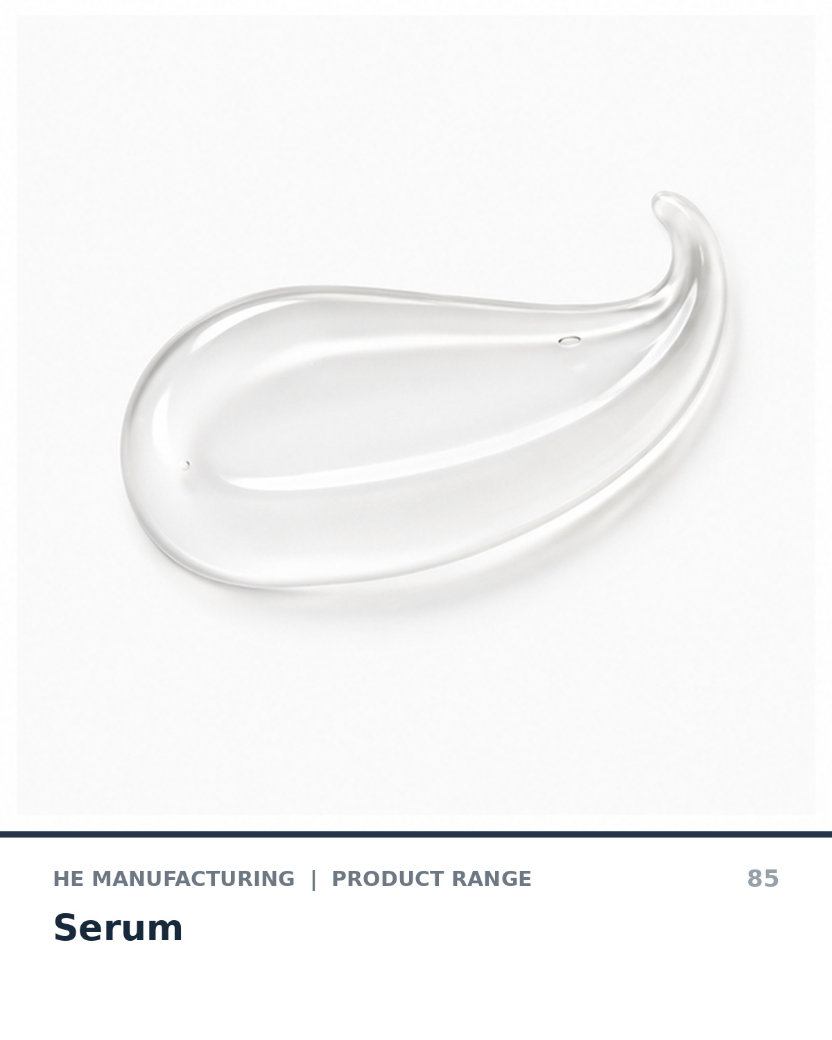 High-actives serums and ampoules manufactured by HE Manufacturing