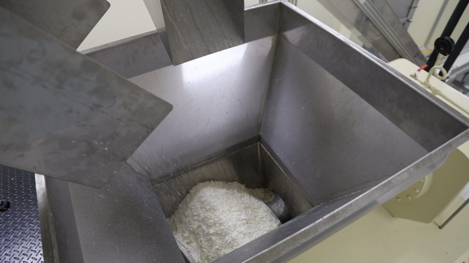 Raw material testing in quality control laboratory